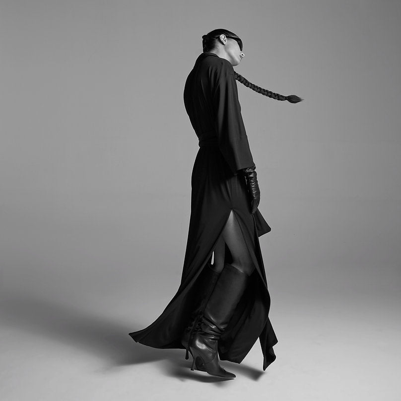 Vestido Camisero Largo Fiesta